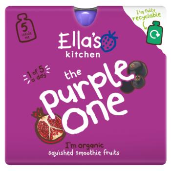 Ella's Kitchen the Purple One Squished Smoothie Fruits 5 x 90g
