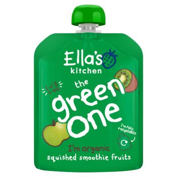 Ella's Kitchen The Green One Squished Smoothie Fruits 90g