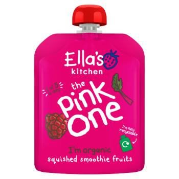 Ella's Kitchen The Pink One Squished Smoothie Fruits 90g