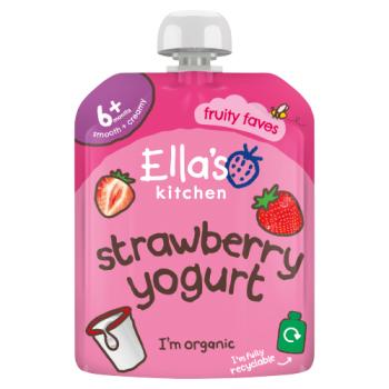 Ella's Kitchen StrawberryYoghurt 6+ Months 90g