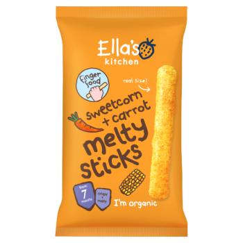 Ella's Kitchen Sweetcorn + Carrot Melty Sticks 7+ Months 16g