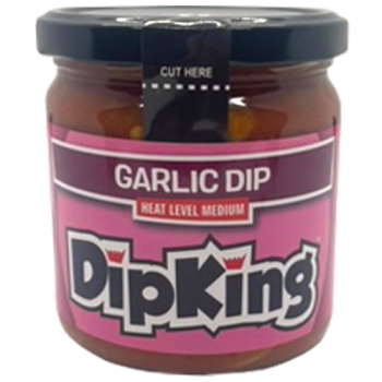 DipKing Garlic Dip Medium 365g 