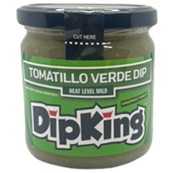 DipKing Tomatillo Verde Dip Mild 365g 