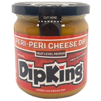 DipKing Peri-Peri Cheese Dip Medium 365g 