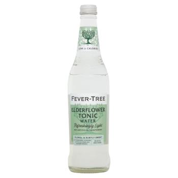 Fever-Tree Refreshingly Light Elderflower Tonic Water 500ml