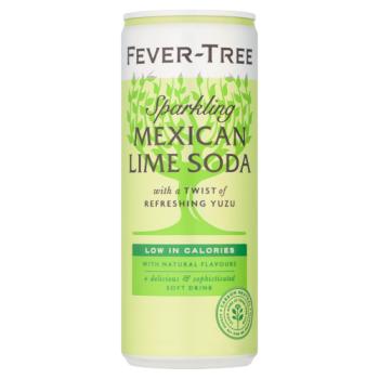 Fever-Tree Sparkling Mexican Lime Soda Soft Drink 250ml