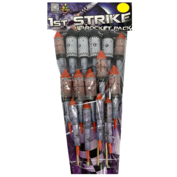 Tai Pan Fireworks 1st Strike Rockets 15pk 