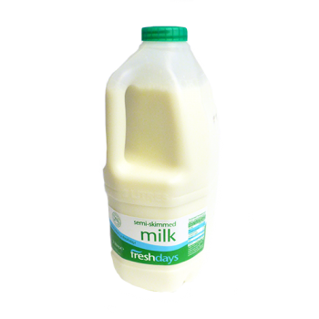 Freshdays Semi-Skimmed Milk 2L 