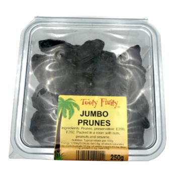 Tooty Fruity Jumbo Prunes 250g 
