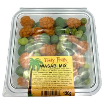 Tooty Fruity Wasabi Mix 130g 