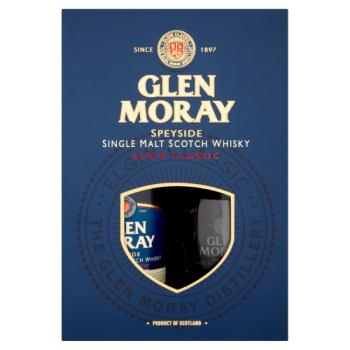 Glen Moray Classic Cask + Two Glass
