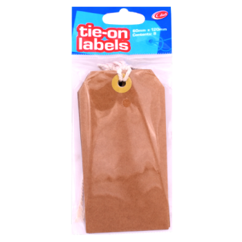 Club Tie-On Labels 8pk 