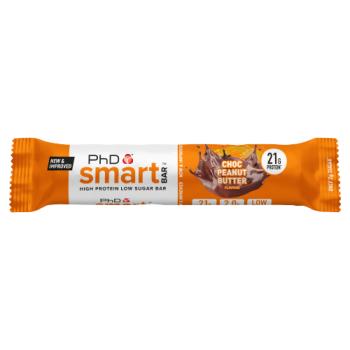 PhD Choc Peanut Butter Flavour Smart Bar 64g