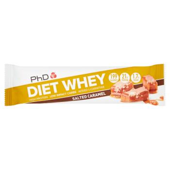 PhD Diet Whey Protein Bar Salted Caramel 65g