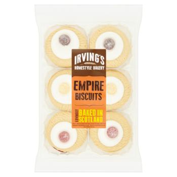 Irving's Homestyle Bakery Empire Biscuits 275g