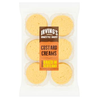 Irving's Homestyle Bakery Custard Creams 200g