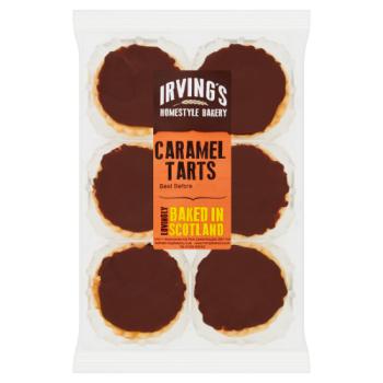 Irving's Homestyle Bakery 6 Caramel Tarts
