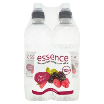 Essence Forest Fruits Flavoured Still Spring Water 4 x 500ml