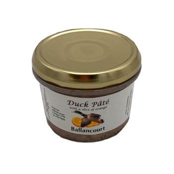 Ballancourt Duck Pate with a Slice of Orange