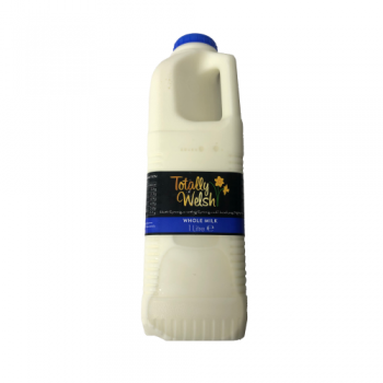 Totally Welsh Whole Milk 1 Ltr
