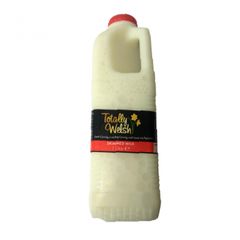 Totally Welsh Skimmed Milk 1 Ltr