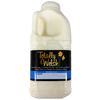 Totally Welsh Whole Milk 568ml 