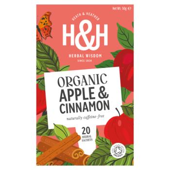 Heath & Heather Organic Peppermint 20 Envelope Bags 20g