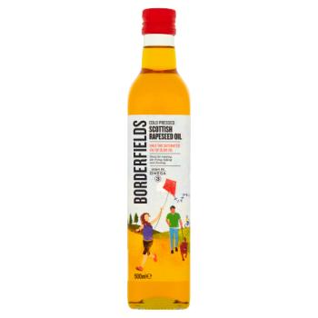 Borderfields Cold Pressed Scottish Rapeseed Oil 500ml