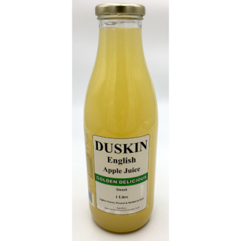 Duskin English Apple Cider, Golden Delicious Sweet 1L