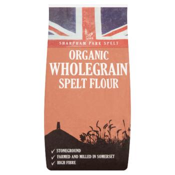 Sharpham Park Organic Wholegrain Spelt Flour 1kg