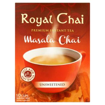 Royal Chai Premium Instant Tea Masala Chai Unsweetened 180g