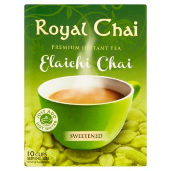 Royal Chai Premium Instant Tea Elaichi Chai Sweetened 220g