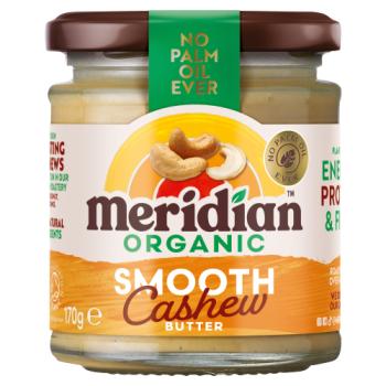 Meridian Organic Smooth Cashew Butter 170g
