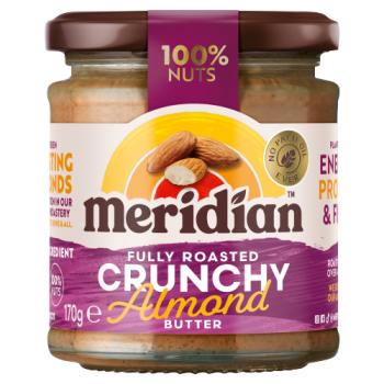 Meridian Crunchy Almond Butter 170g Jar