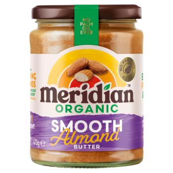 Meridian Organic Smooth Almond Butter 470g