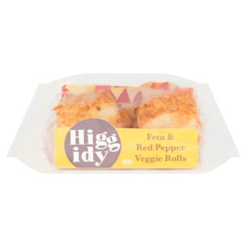Higgidy Greek Feta & Sweet Red Pepper Rolls 54g
