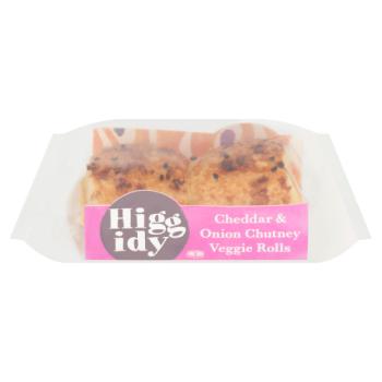 Higgidy Cheddar & Caramelised Onion Chutney Rolls 54g