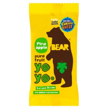 Bear Pineapple Yoyo Fruit Rolls