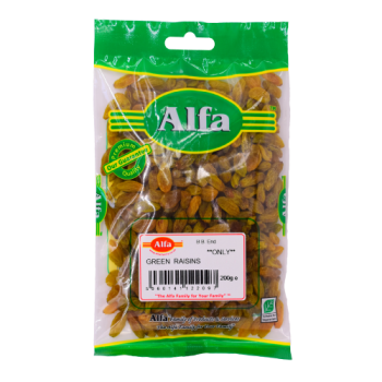 Alfa Green Raisins 200g 