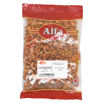 Alfa Cashews Spicy 500g 