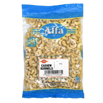 Alfa Cashew Kernels 500g 