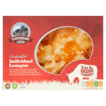 Cloughbane Farm Shop Handcrafted Individual Lasagne 400g