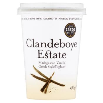 Clandeboye Estate Madagascan Vanilla Greek Style Yoghurt 450g