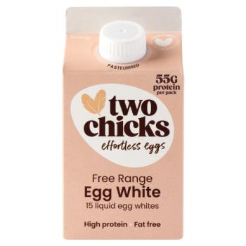 Two Chicks Free Range Egg White 500g