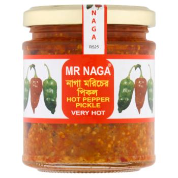 Mr Naga Hot Pepper Pickle 190g