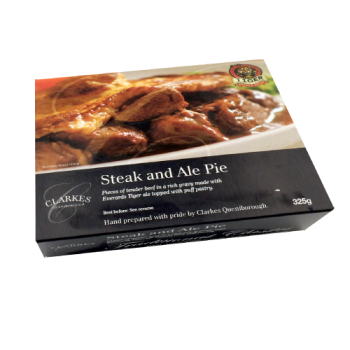Clarkes Steak & Ale Pie 325g