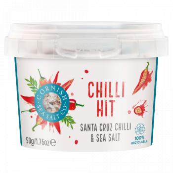Cornish Sea Salt Co Santa Cruz Chilli & Sea Salt 50g