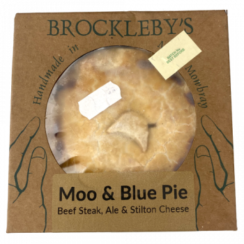 Brockleby's Moo & Blue Pie Small
