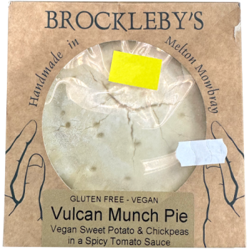 Brockleby's Vulcan Munch Pie Gluten Free 