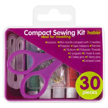 Haber Compact Sewing Kit 30 Pieces